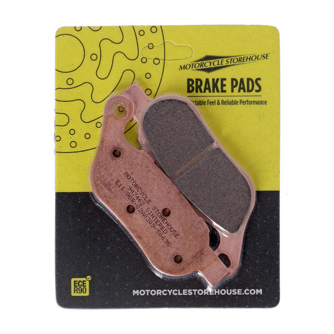 MCS, brake pads rear. Sintered — Rear: 08-17 Softail; Dyna (NU)