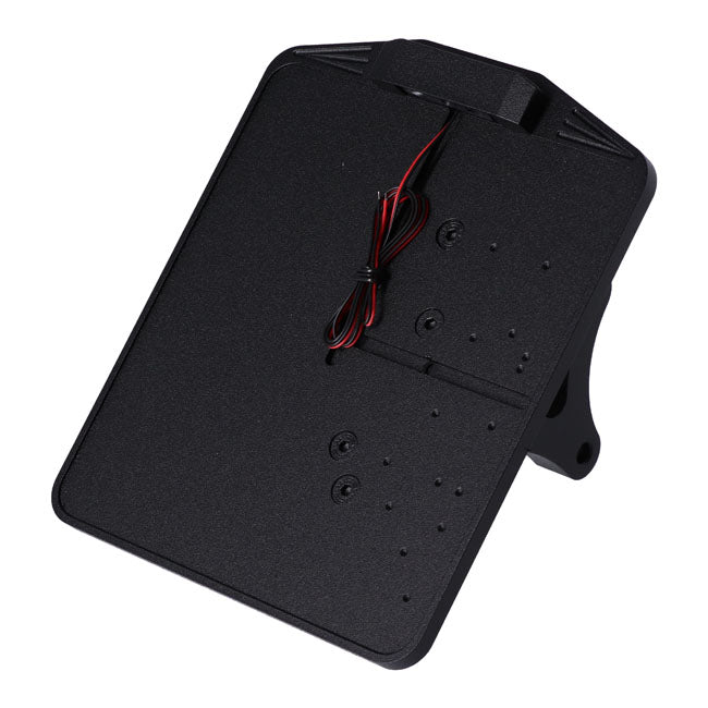 CPV, side mount license plate bracket. Black powder coated — 21-26 RH1250S Sportster S