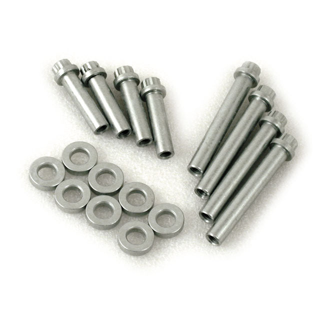 S&S, head bolt kit — All Evo Big Twin with S&S heads; 85-90 Evo Big Twin with OEM heads
