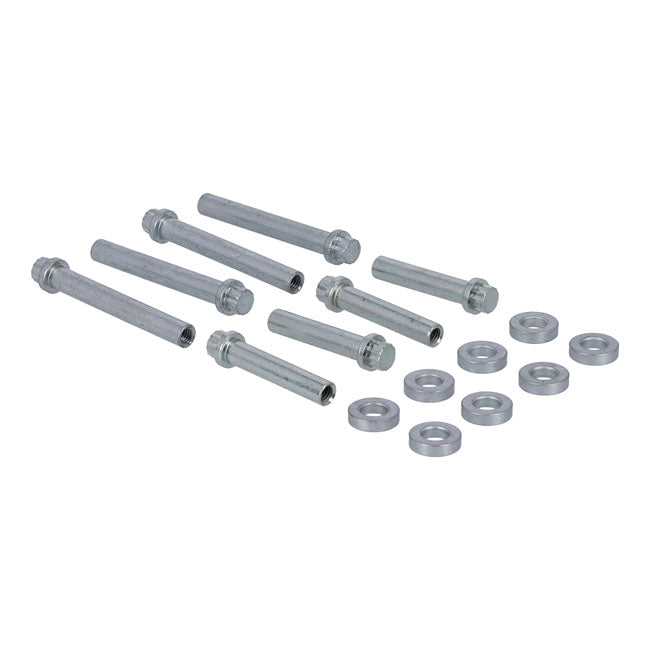 S&S, head bolt kit — 91-17 Big Twin (Excl. 2017 M8); 91-03 XL Sportster with 5" stroke. For OEM heads (NU)
