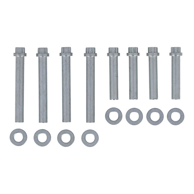 S&S, head bolt kit — 91-17 Big Twin (Excl. 2017 M8); 91-03 XL Sportster with 5" stroke. For OEM heads (NU)