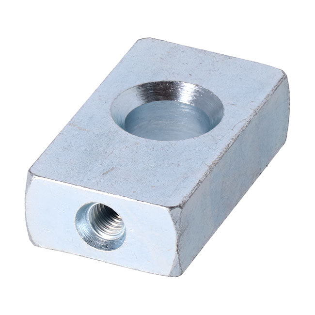 Block, axle adjuster swingarm — 93-05 Dyna (NU)
