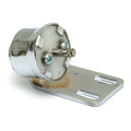 Mechanical brake light switch, rear. Chrome — 75-76 XL Sportster (NU)