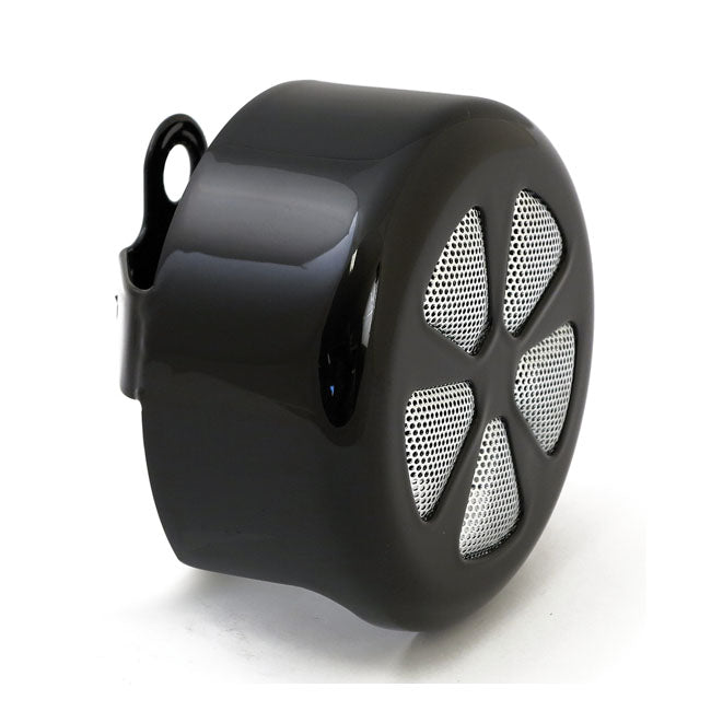C-Round, horn cover. 5-Spoke — 93-25 H-D with side mounted horn
