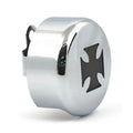 C-Round, horn cover. Maltese Cross — 93-25 H-D with side mounted horn
