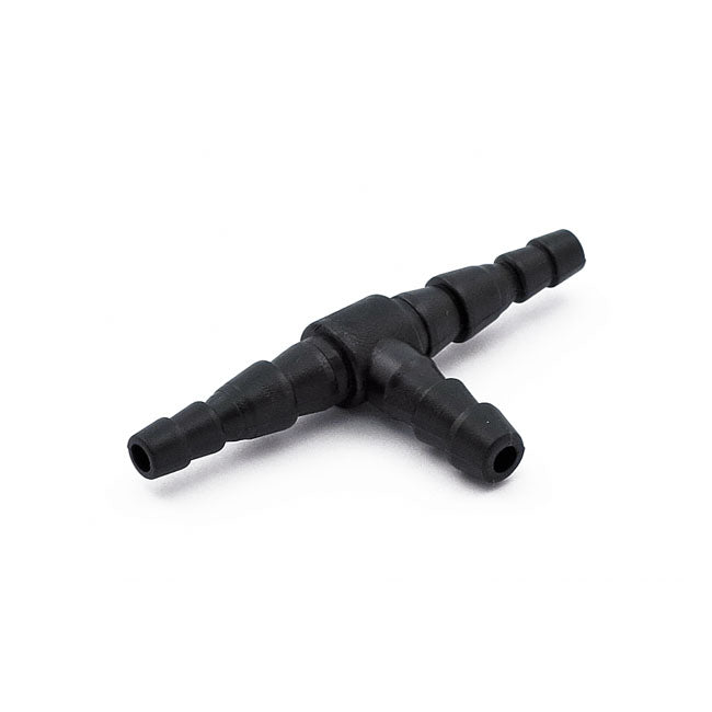 Oil hose tee. 3-way. Black — 950229