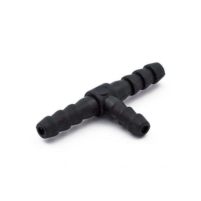Oil hose tee. 3-way. Black — 950235