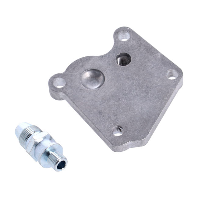 Oil pump cover — 50-64 Big Twin (NU)