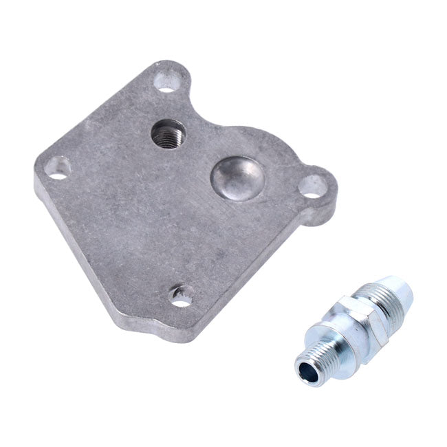 Oil pump cover — 50-64 Big Twin (NU)