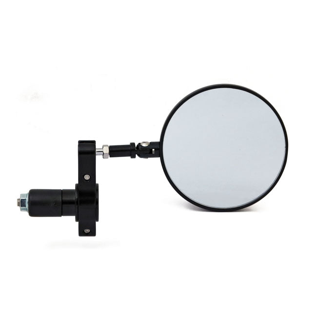 Inside bar round convex mirror