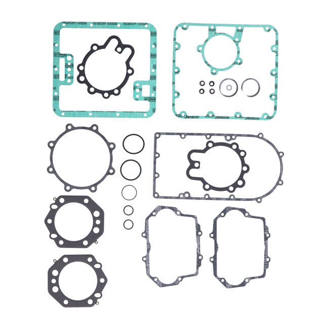 Athena, complete motor gasket kit — Moto Guzzi: 07-10 BELLAGIO AQUILA NERA 940cc; 08-18 BREVA SPORT 1200cc; 06-07 NORGE 1200cc; 06-07 SPORT 1200cc