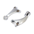 XL Sportster forward control foot peg support set. Chrome