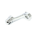 XL Sportster rider foot peg bracket, right. Chrome — 77-79 XL Sportster (NU)