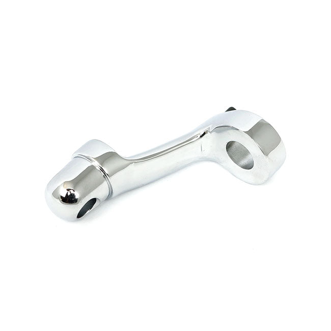 XL Sportster rider foot peg bracket, right. Chrome — 77-79 XL Sportster (NU)