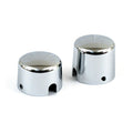 Rear axle nut cover kit — 00-07 Softail (excl. FLSTS; FLSTSC) (NU)