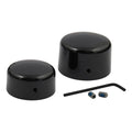 Rear axle nut cap kit — 08-25 Softail (excl. FXCW; FXCWC; FXSB; FXSBSE; FXSE; 18-25 FLFB; FLFBS; FLSB; FXBR; FXBRS; FXDRS); 08-17 (NU) Dyna