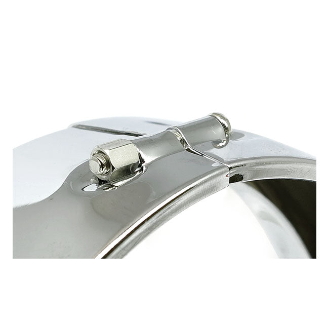 Recessed trim ring. 5-3/4" headlamp. Chrome — 63-03 XL Sportster (Excl. 883C/1200C) (NU)