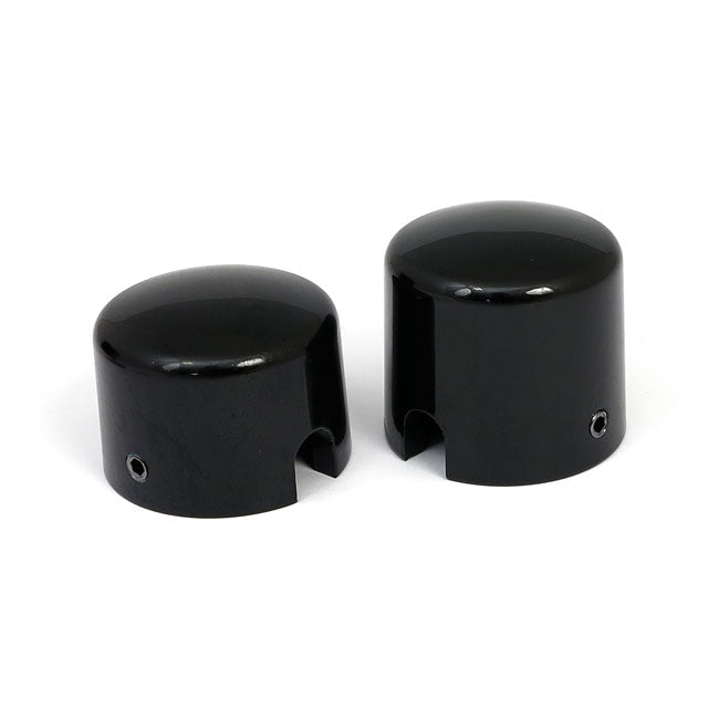 Rear axle nut cover kit — 00-07 Softail (NU) (Excl. FLSTS; FLSTSC)