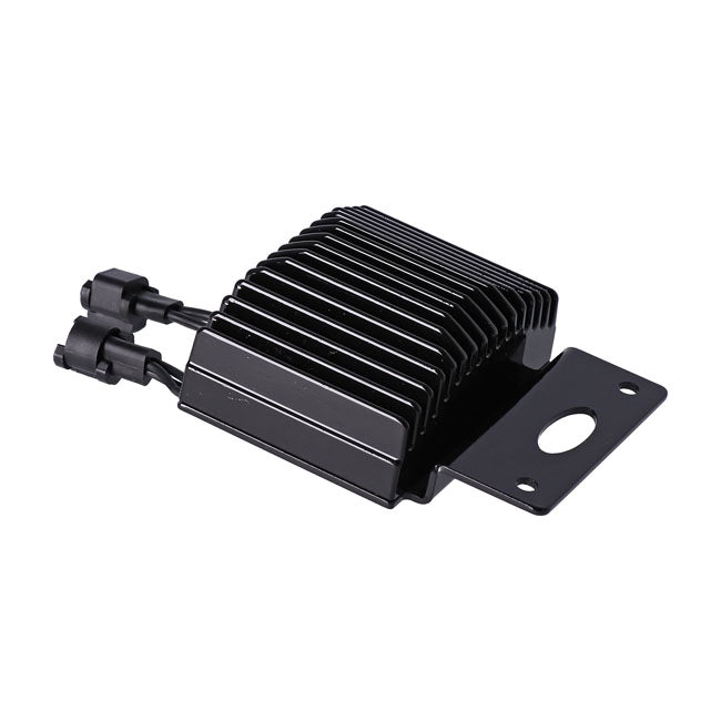 Cycle Electric, voltage regulator/rectifier. Black — 14-16 FLT/Touring with air cooled heads (NU)