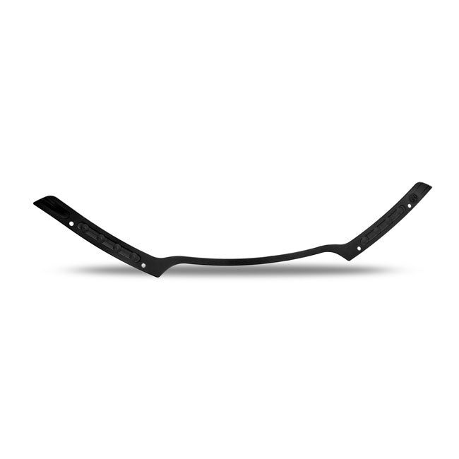 PM, Windscreen trim for Touring. Holeshot. Black Ops — 15-23 (NU) FLTR Road Glides (excl. 2023 CVO models); 2024 (NU) FLTRK; 23-25 FLTRT Trike. With 15-24 style Sharknose fairing