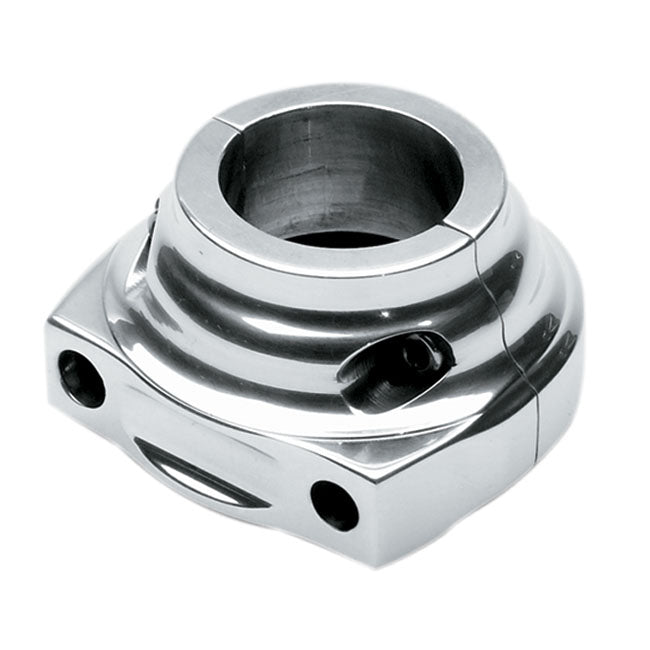 Performance Machine, Contour throttle clamp. Chrome — 81-95 H-D (NU)