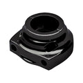 Performance Machine, Contour throttle clamp. Black — 81-95 H-D (NU)