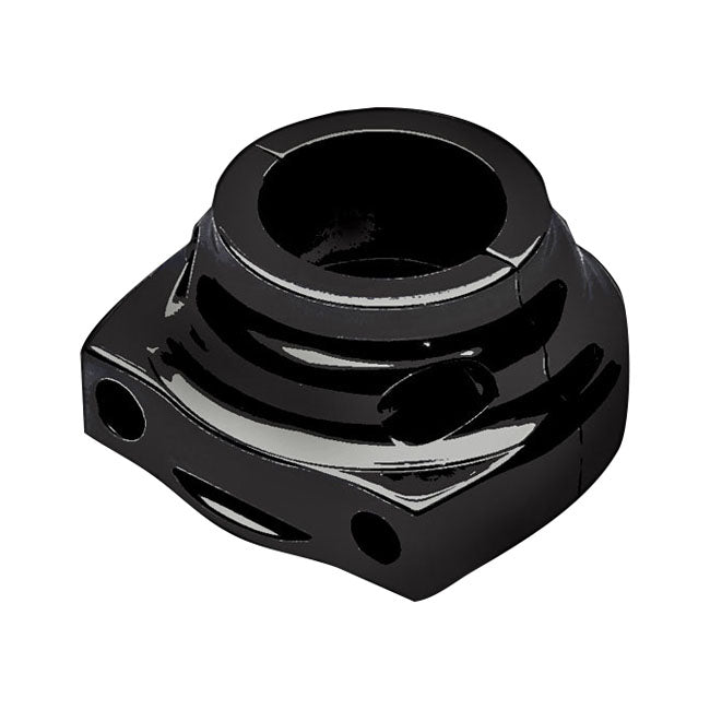 Performance Machine, Contour throttle clamp. Black — 81-95 H-D (NU)