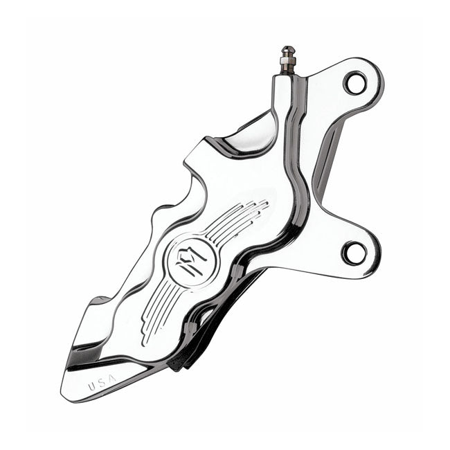 PM, 6-p 112x6b caliper. Bolt-on, 13" right front. Chrome
