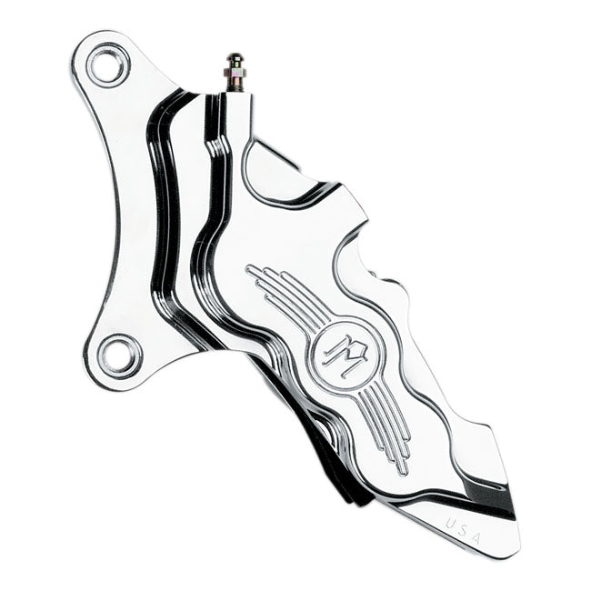 PM, 6-p 112x6b caliper. Bolt-on, 11.5" left front. Polished