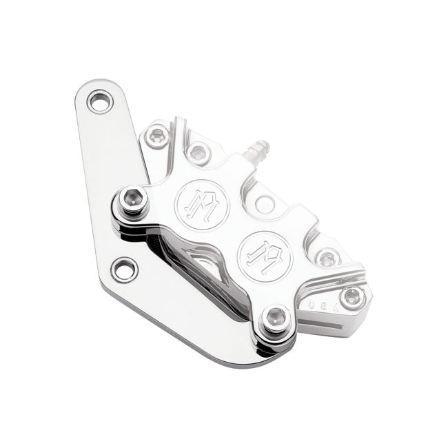 PM, Caliper bracket, 11.5" front left. Polished