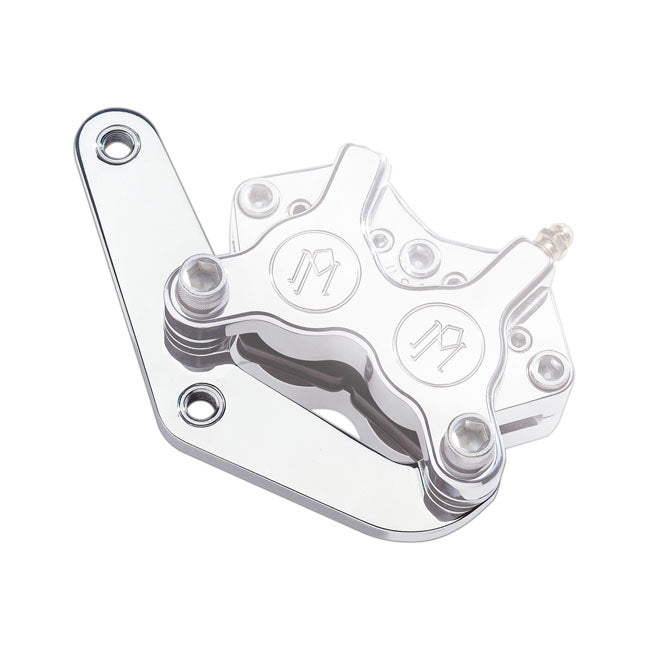 PM, Caliper bracket, 11.5" front left. Polished