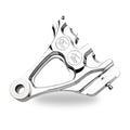 PM, 4-piston one-piece caliper/bracket, rear. Chrome — 00-07 Softail (with 150mm tire) (NU)
