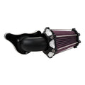 PM, ''FASTair'' intake, air cleaner kit. Black CC — 16-17 Softail; 2017 FXDLS; 08-16 FLT/Touring without lower fairing; Trike (Excl. 14-16 Water Cooled) (NU)
