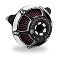PM, ''Max HP'' air cleaner kit. Black CC — 16-17 Softail; 2017 FXDLS; 08-16 FLT/Touring; Trike. (e-throttle) (NU)