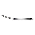 PM, Windscreen trim for Touring. Holeshot. Black CC — 96-13 FLT/Touring (Excl. FLHR; FLTR) (NU)