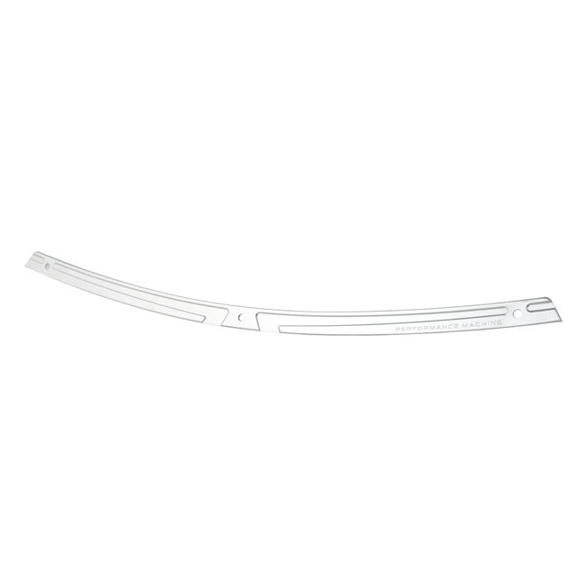 PM, Windscreen trim for Touring. Scallop. Chrome — 14-24 (NU) FLHT; FLHTK; FLHTKL; FLHTKCUL; 14-23 (NU) FLHX; FLHXS; FLHXST (excl. 2023 FLHXSE); 14-25 Trikes. Models with traditional Batwing fairing only