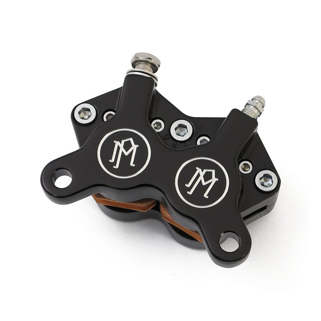 PM, Caliper bracket, 11.5" front left. Black CC