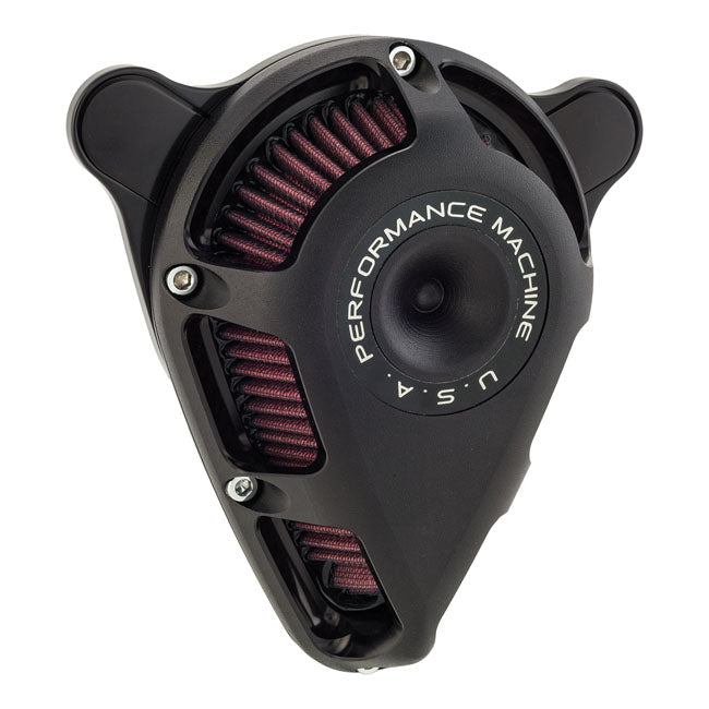 PM, ''Jet'' air cleaner kit. Black Ops — CV carburetor: 93-06 Big Twin; Delphi inj.: 04-17 Dyna (Excl. 2017 FXDLS); 01-15 Softail; 02-07 FLT/Touring; FLT/Touring (NU)