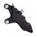 PM, 6-p 112x6b caliper. Bolt-on, 11.5" right front. Chrome — Right front: 00-14 Softail (excl. Springers); 00-17 Dyna; 00-07 FLT/Touring; 00-13 XL Sportster; 02-05 V-Rod (excl. VRSCR) (NU).
