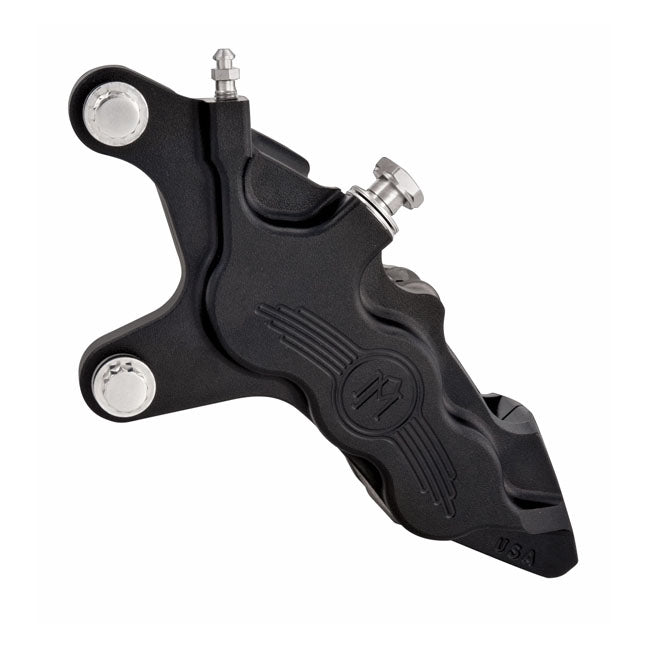 PM, 6-p 112x6b caliper. Bolt-on, 11.5" right front. Chrome — Right front: 00-14 Softail (excl. Springers); 00-17 Dyna; 00-07 FLT/Touring; 00-13 XL Sportster; 02-05 V-Rod (excl. VRSCR) (NU).