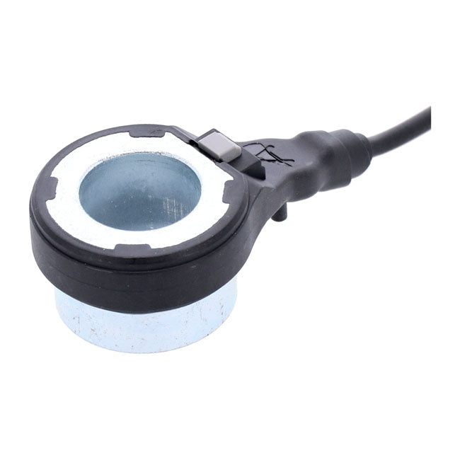 ABS brake sensor, front — Softail: 08-11 FXCW/C Rocker; 13-17 Breakout