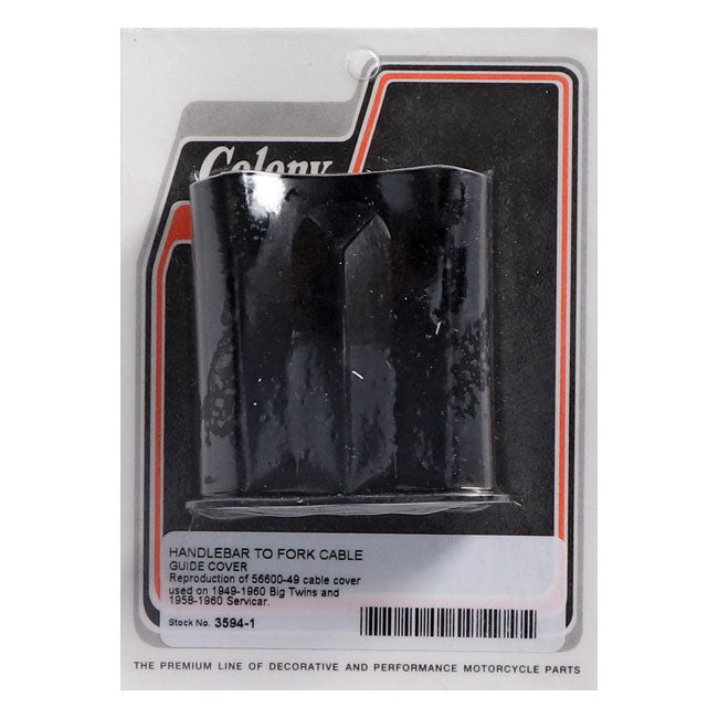 Colony, handlebar to fork cable guide cover