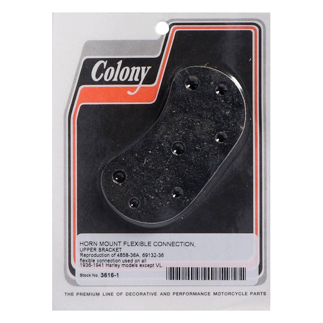 Colony, horn mount flexible connection, upper bracket