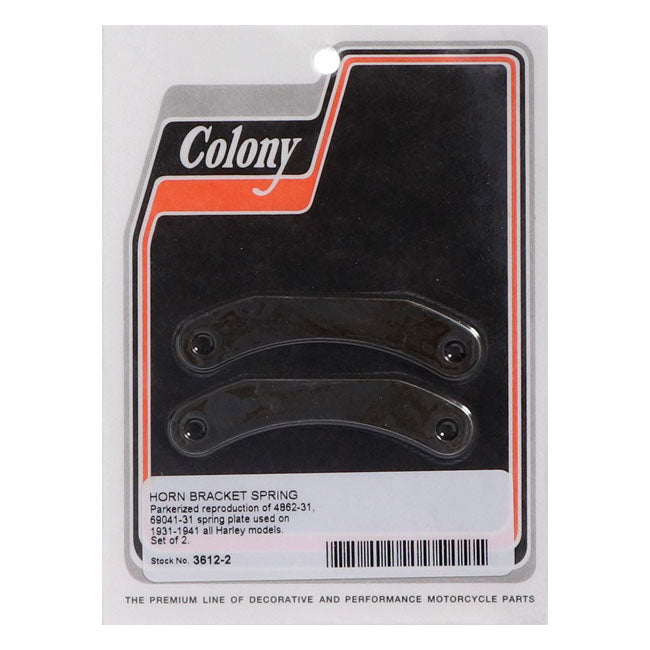 Colony, horn bracket spring set