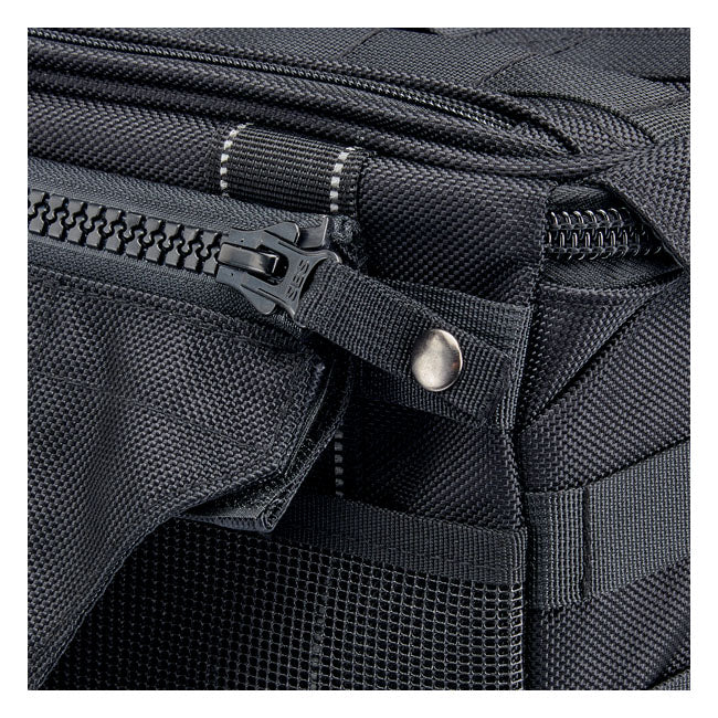 Biltwell, Exfil-18 throw-over saddlebags. Black