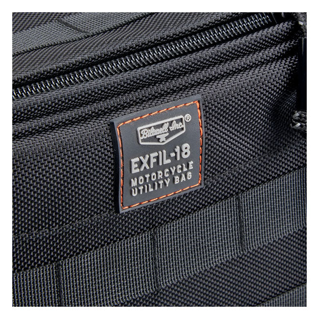 Biltwell, Exfil-18 throw-over saddlebags. Black