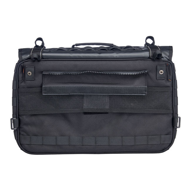 Biltwell, Exfil-36 throw-over saddlebags. Black