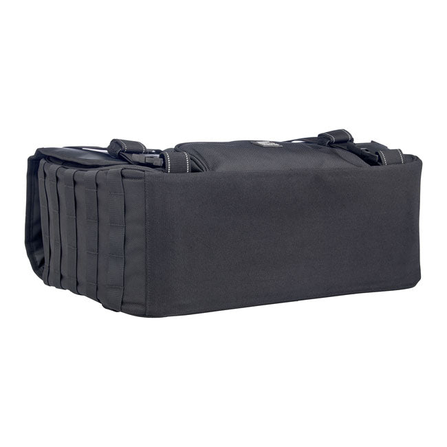 Biltwell, Exfil-36 throw-over saddlebags. Black