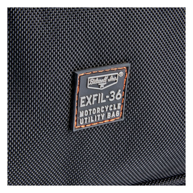 Biltwell, Exfil-36 throw-over saddlebags. Black