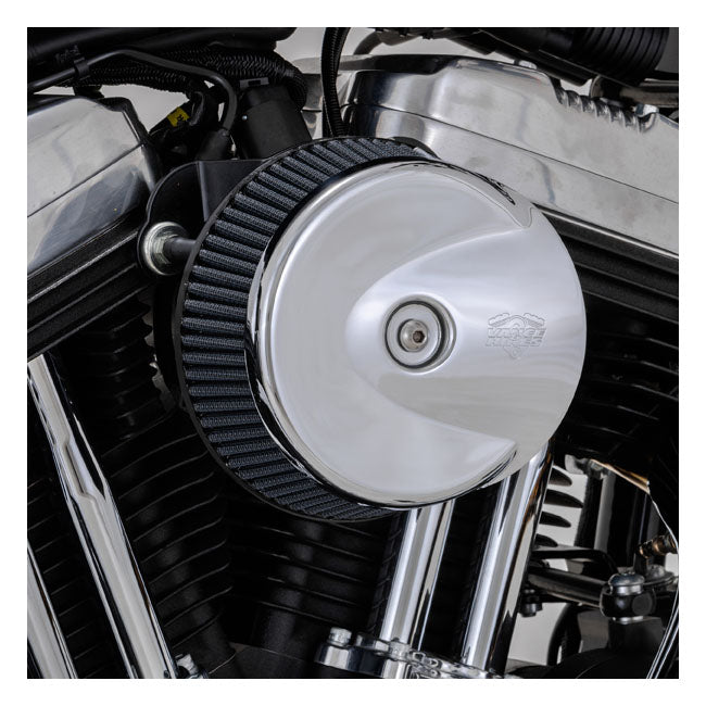 Vance & Hines, VO2 Stingray air intake. chrome — 00-15 Softail; 99-17 Dyna (Excl. 2017 FXDLS); 02-07 FLT/Touring